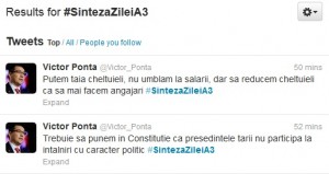 #SintezaZileiA3